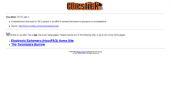 Desktop Screenshot of cluestick.info